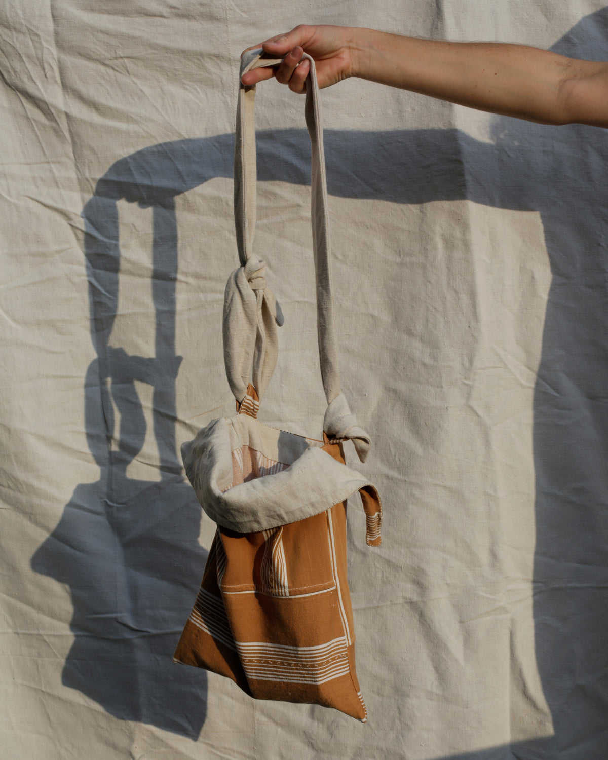 Sac à pain - tan stripe