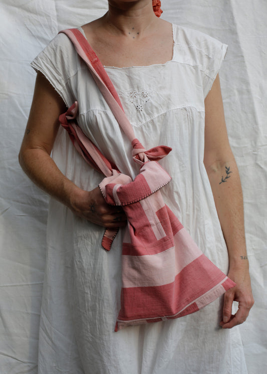 Sac à pain - pink stripe
