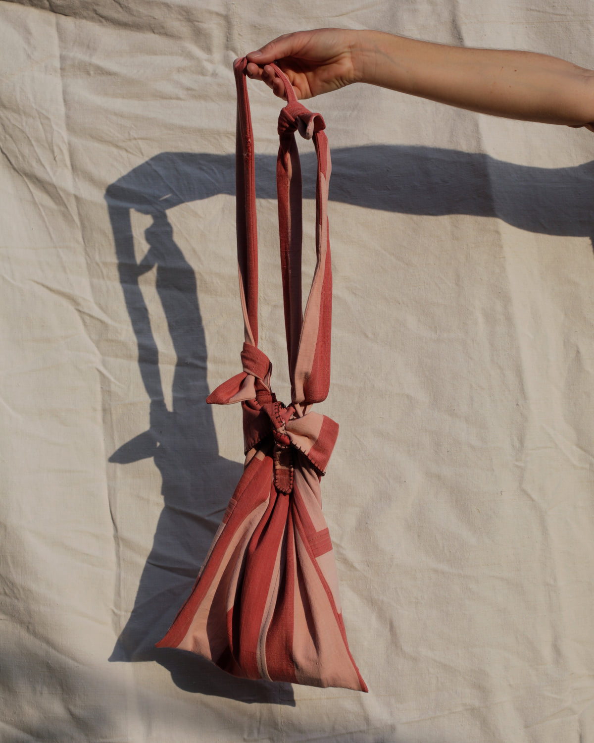 Sac à pain - pink stripe