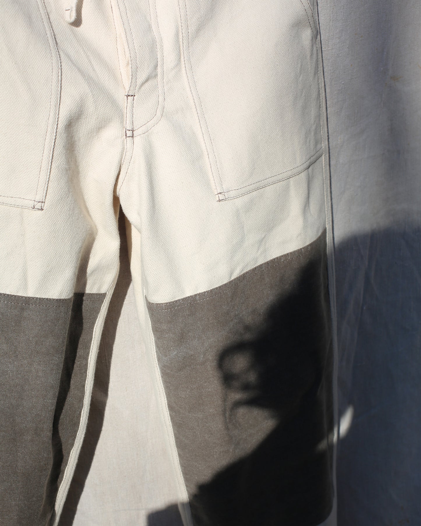 Stable trouser patch saanen